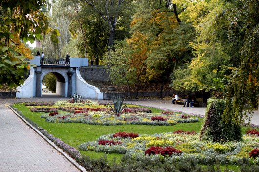 Прогулка по парку Горького